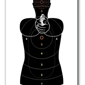 Alvo Lumishot Para Tiro Fluorescente Policia Federal